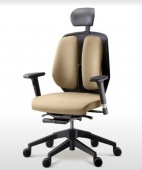 Офисное кресло Duorest Alpha A50H Ткань коричневая duoflex