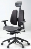  Офисное кресло Duorest Alpha A60H Ткань черная duoflex