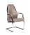  Кресло для посетителя chairman BasicV Экокожа премиум комбинированная светло-серая/темно-серая